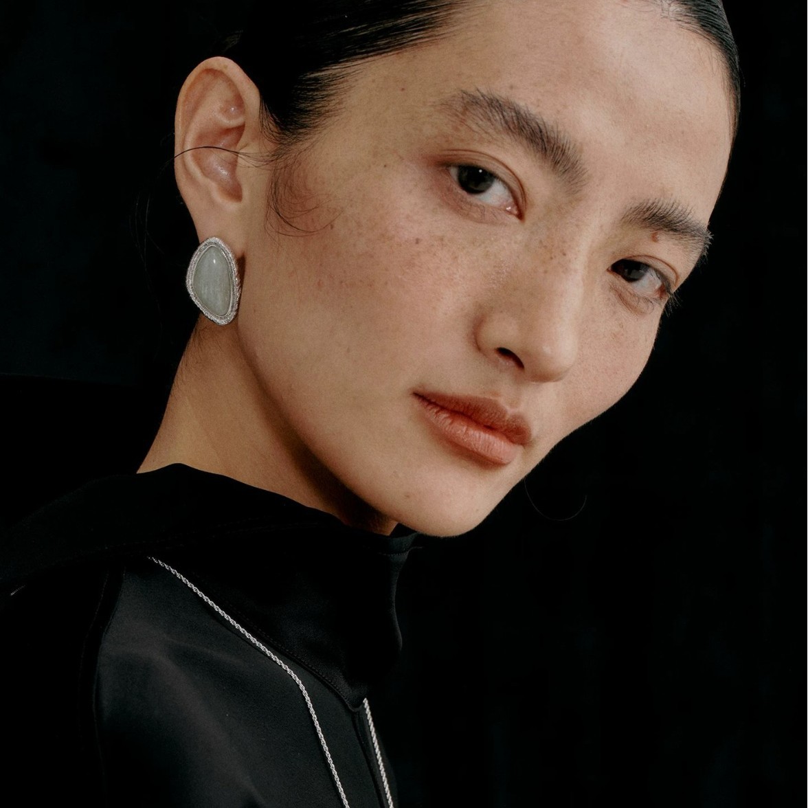 Geometric Clip-on Earrings For Women Elegant Colour Block Design_voghion.com