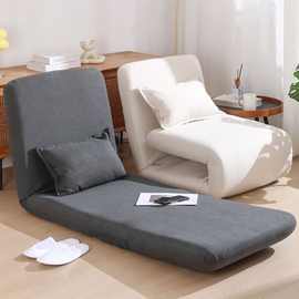 懒人沙发床榻榻米人类狗窝卧室阳台单人沙发可躺可睡椅休闲收纳