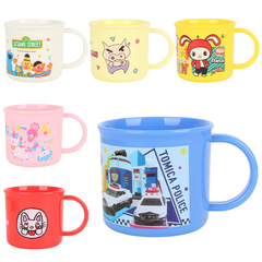 日本原裝進口skater斯凱達卡通寶寶漱口牛奶杯兒童杯直飲杯 200ml