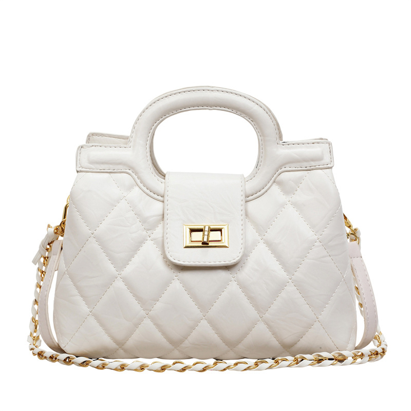 Cross-border 2026 nuevo tipo ligero de lujo pequeño Zhongzhong cadena bolso de mano, bolso de mujer de moda versátil bolso de mano