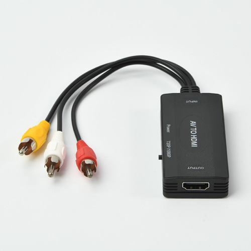 Manufacturer's AV to HDMI Converter High-Definition 1080P Video Adapter AV TO HDMI Adapter AV Cable