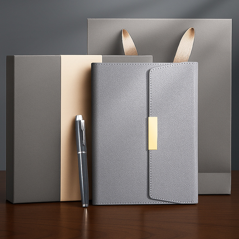 a5 ハイエンド 70% off ビジネスノートブックギフトボックスセット印刷可能な LGO 高価値オフィス会議メモ帳カスタマイズ|undefined