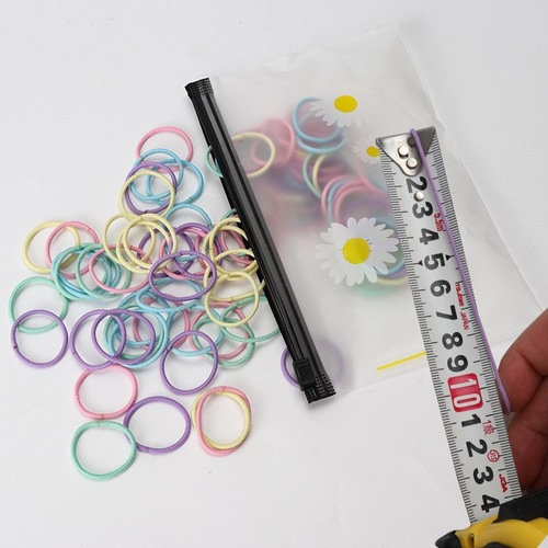 Baby Elastic Band, Non-Damaging Hair Rubber Band for Children, Small Hair Ring for Girls, Non-Single-Use Small Rubber Band, Baby Hair Ties