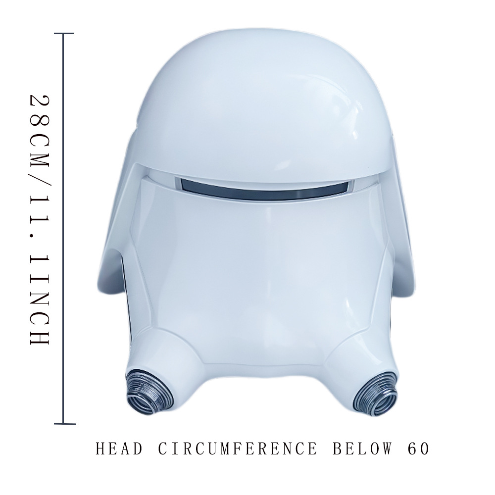 Suministro transfronterizo Star Wars Snow Assault Soldier Casco Cine y televisión Periféricos cos accesorios de imitación Máscara de Halloween