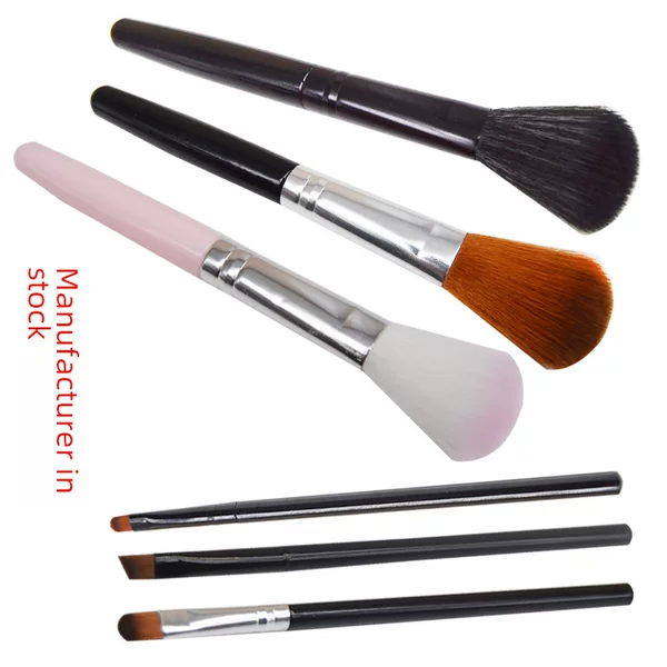 Factory direct blush brush high gloss brush loose paint eye shadow brush eyebrow brush lip brush makeup brush beauty tools