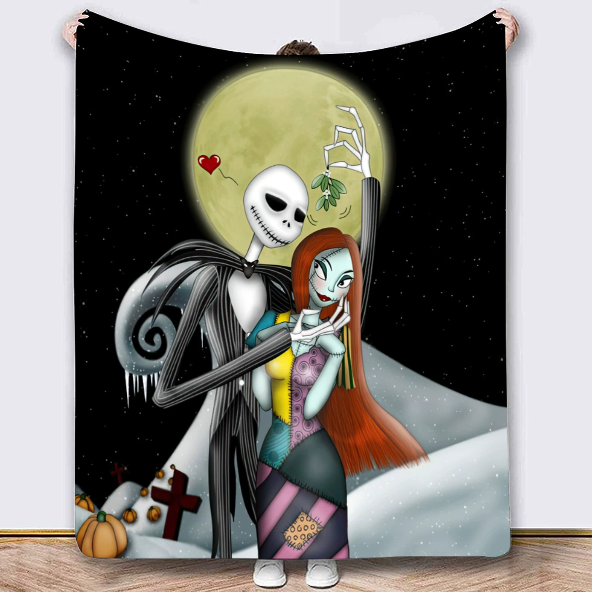Flannel soft multifunctional duvet, halloween