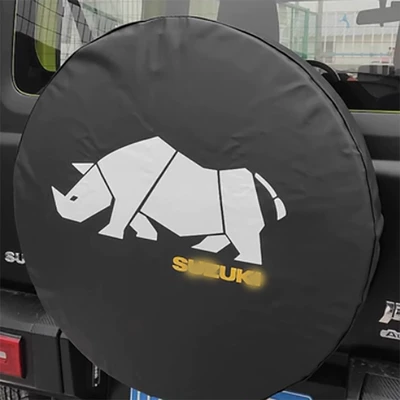 Spare wheel cover: Sunproof and Dustproof, Universal Tire - 14inch-m-suitable-for-tire-diameter-2559inch-272inch-65-69cm-big-rhino