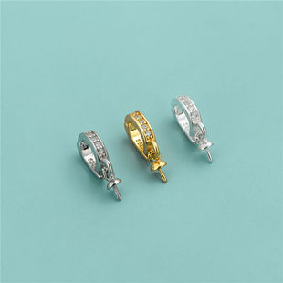 S925���y�����荵�����ˮ������A��ճ�ۿ���DIY�ֹ��������