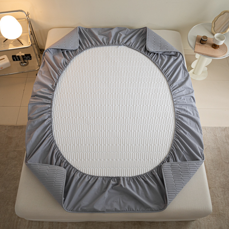 Nueva sábana de cama de algodón de una sola pieza funda de sábana cubierta protectora de colchón Simmons nueva temporada universal