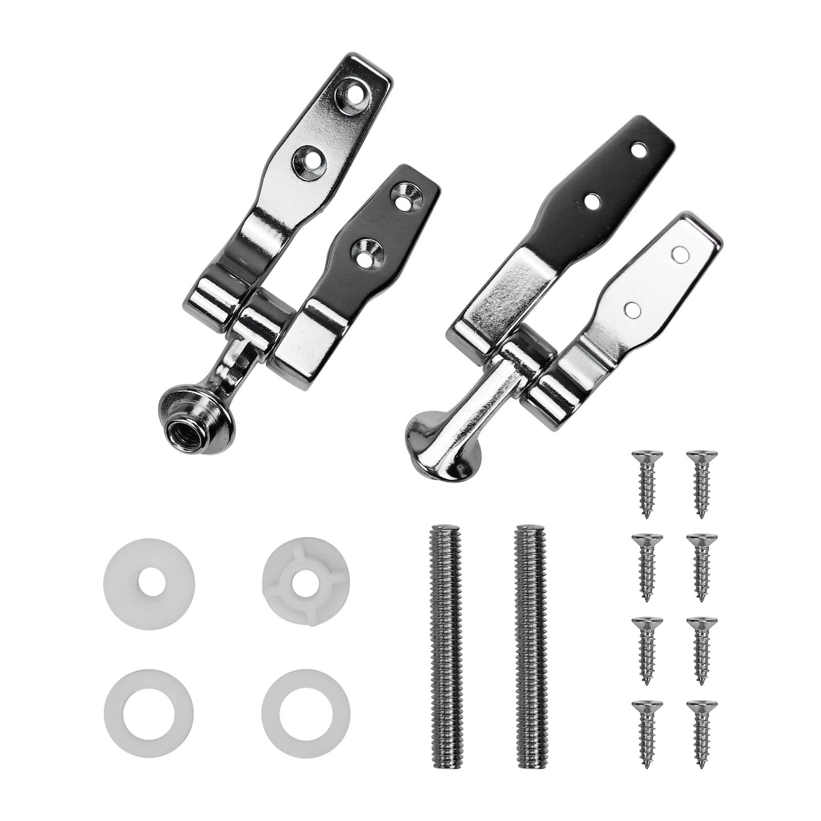 Tapa de inodoro universal bisagra Tapa de inodoro Accesorios Tapa de inodoro de madera Piezas de repuesto