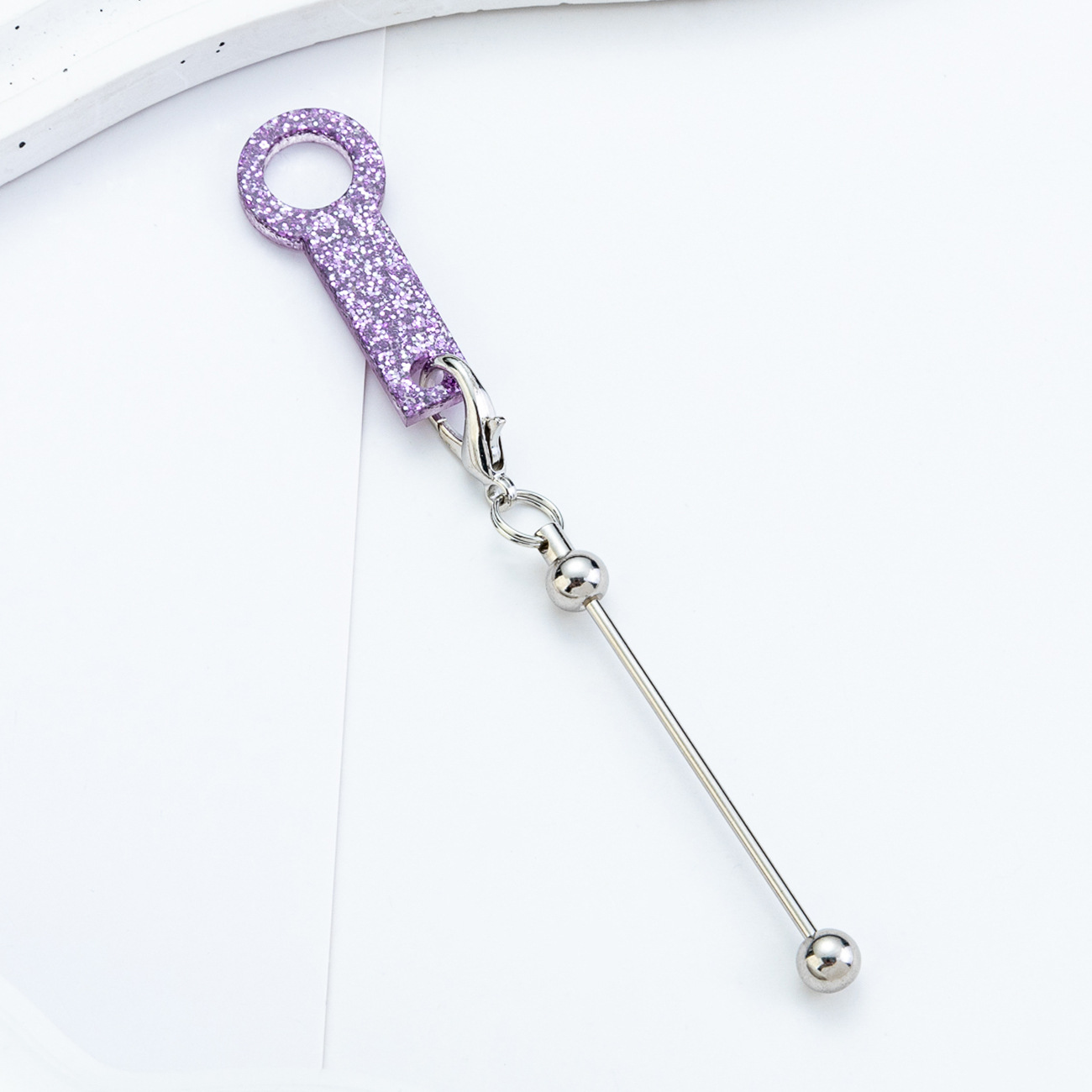 El nuevo colgante de paja de acrílico con cuentas de bricolaje es adecuado para accesorios de paja de copa de hielo de 8mm-10mm al por mayor