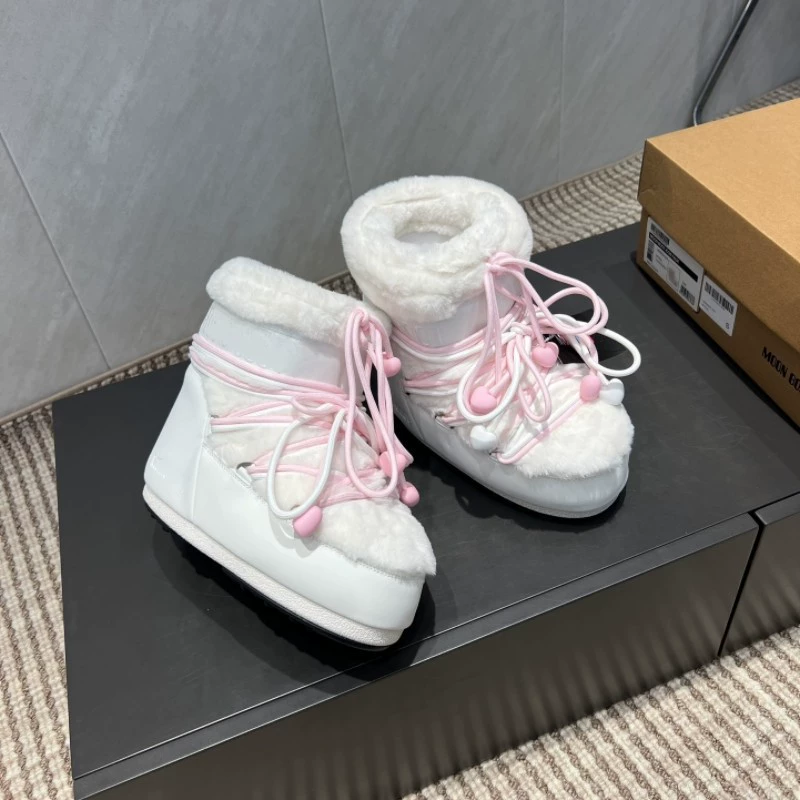 High non-slip keep warm cute boots platform, internet celebrity