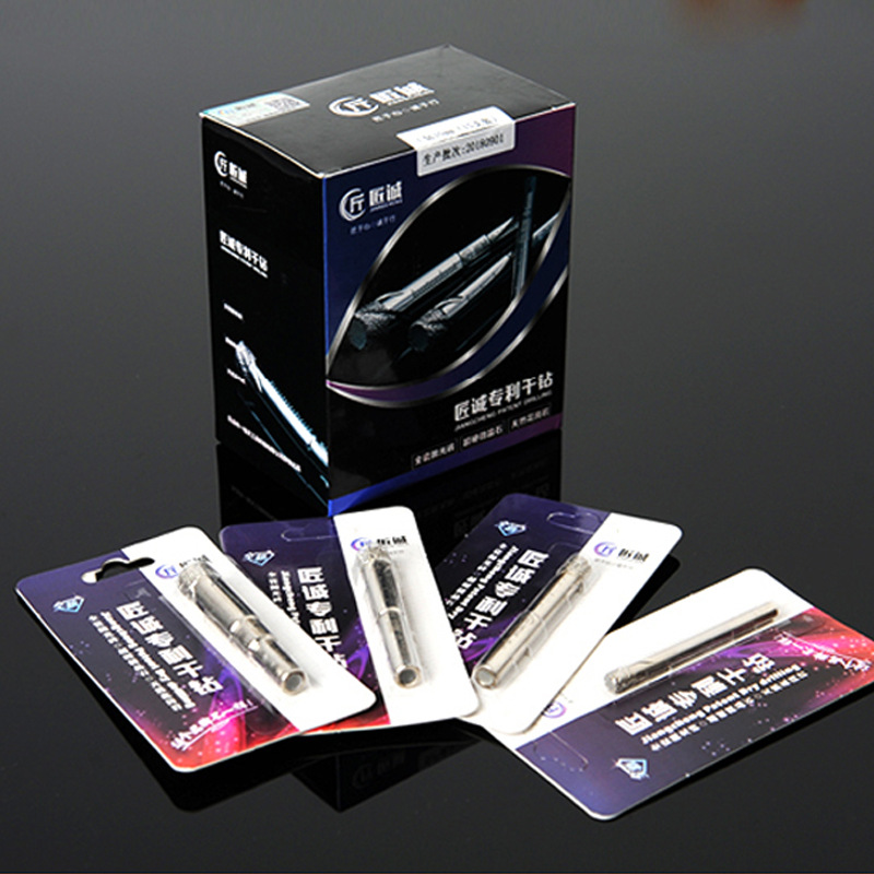 匠成钎焊干打钻头瓷砖钻头大理石花岗岩玻化砖玻璃打眼干打开孔器