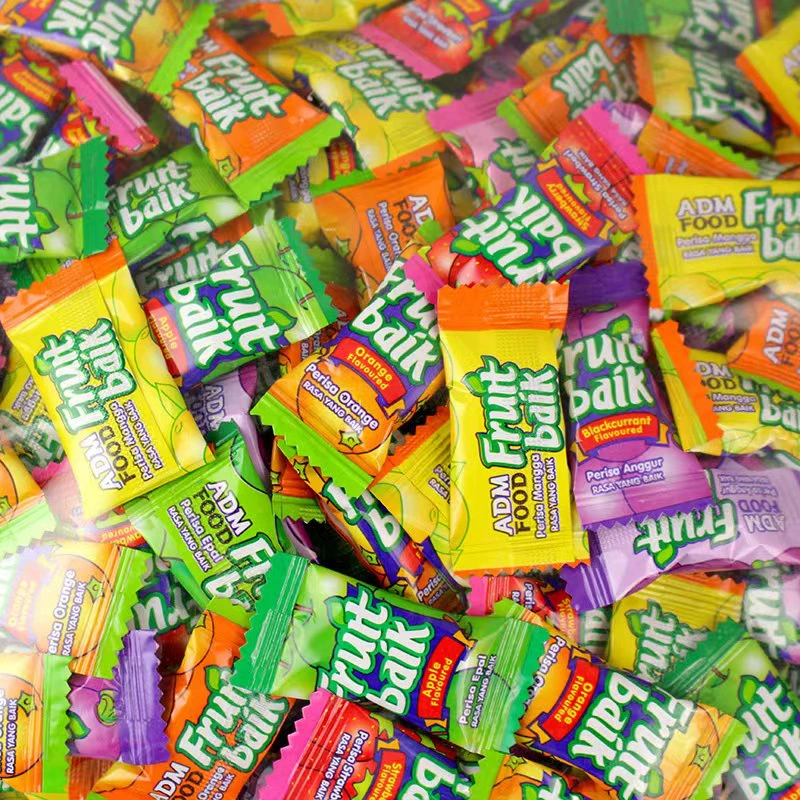 Фруктовая помадка в малайзийском стиле Множественные фруктовые готовые к употреблению свадебные конфеты повседневные закуски оптом