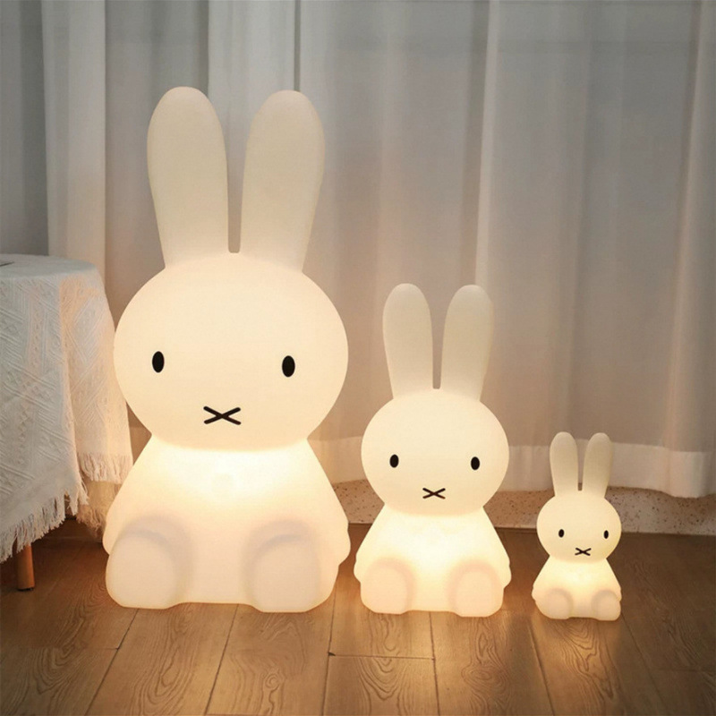 Cartoon Night Light Bedroom Bedside Soft Light Sleeping Table Lamp Children Female Baby Feeding Eye Protection Girl Lamp