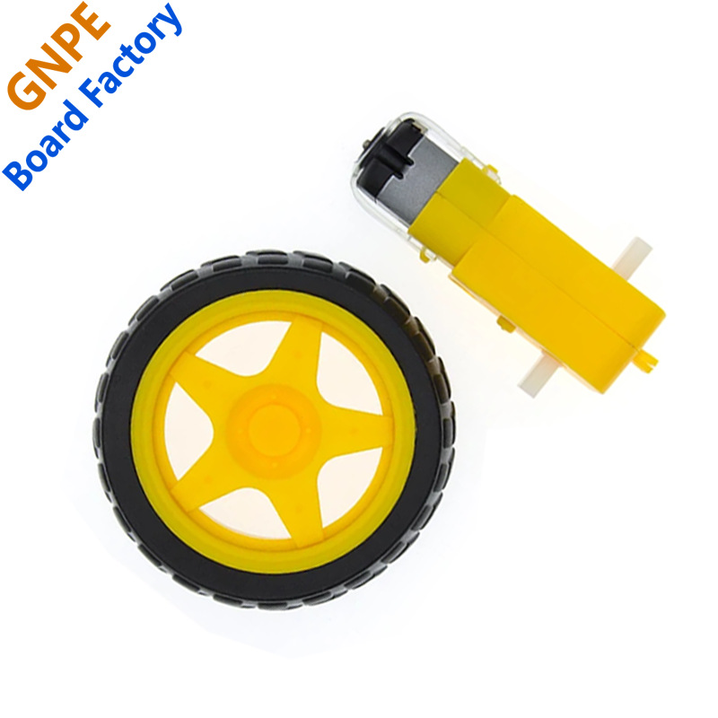 智能小车马达 轮胎 机器人 直流减速电机 车轮 轮子