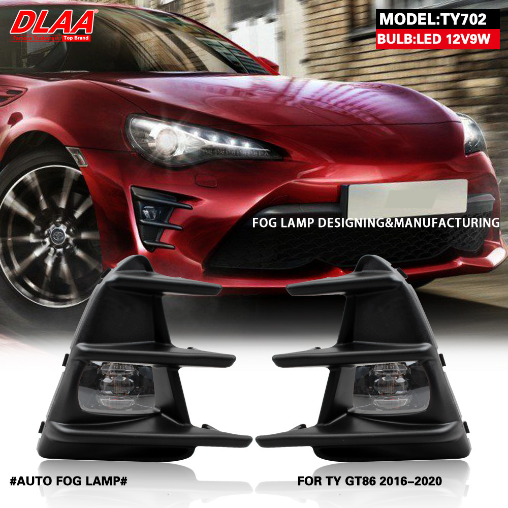 Aplicable a 16 / 17 / 18 / 19 modelo GT86 conjunto de lámpara de niebla delantera Toyota Super Run LED luz diurna luz de barra delantera