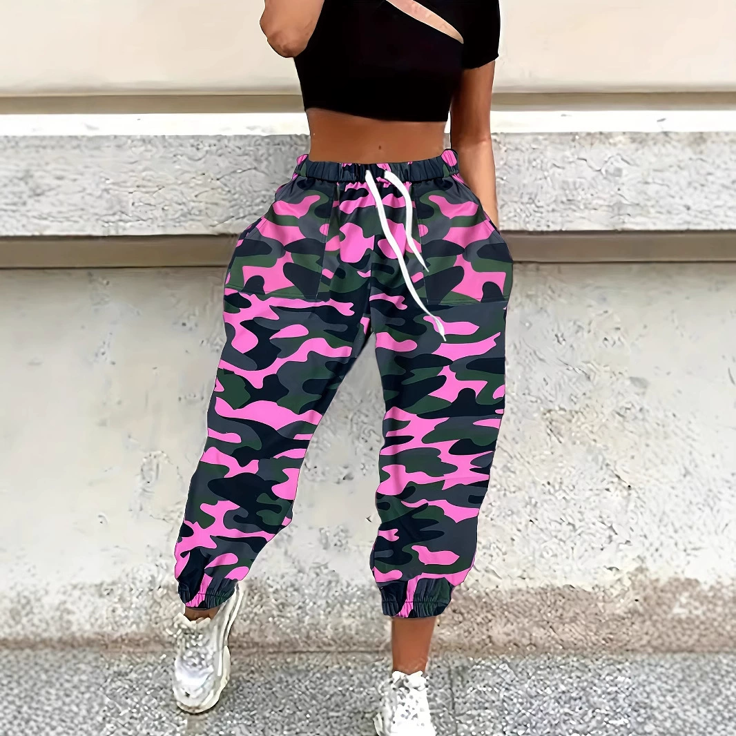 AliExpress 2025 Новые модные свободные брюки для женщин, высокое качество, дышащие, свободного кроя