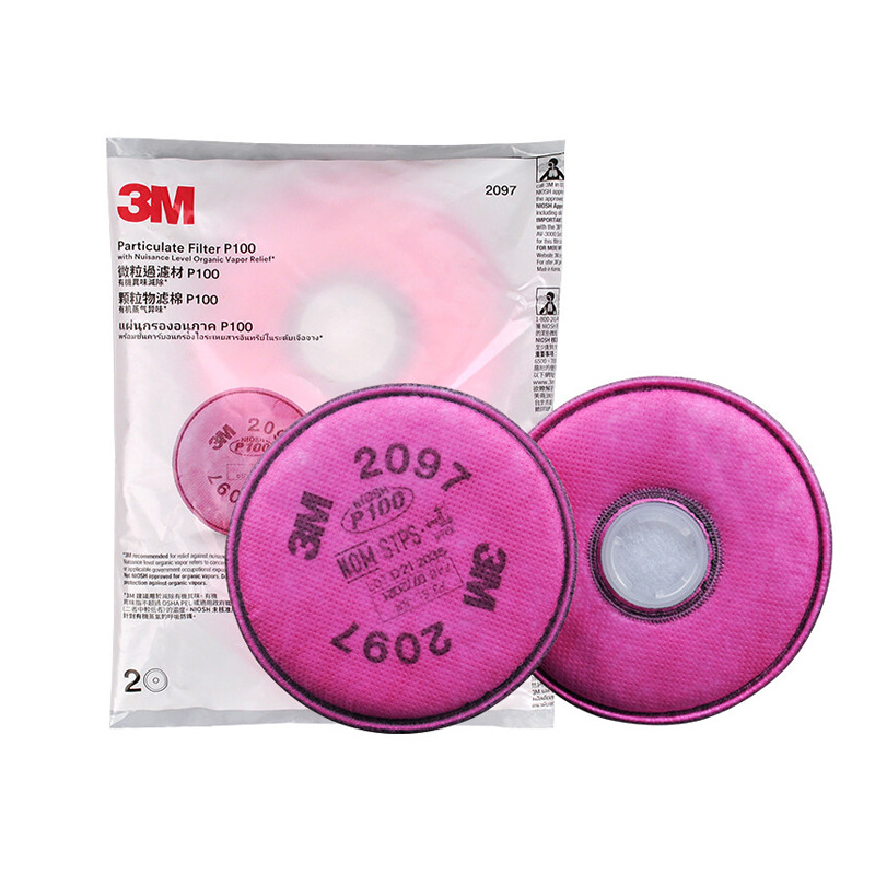 3M anti-soldadura humo kp100 partículas de vidrio 2091/2097CN filtro a prueba de polvo algodón 6200 máscara de gas filtro de algodón
