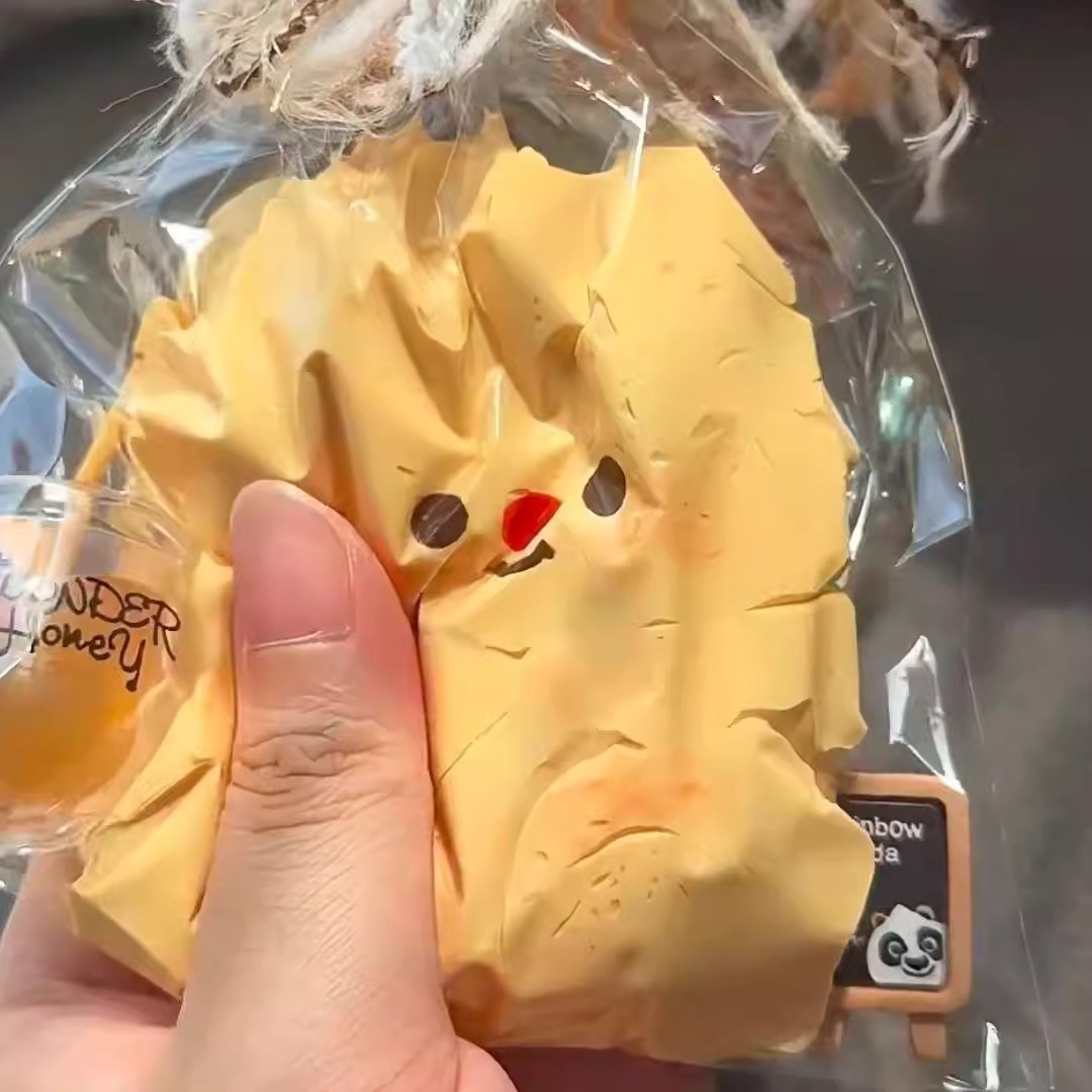 Mantequilla enlatada de miel, oso, pellizco de agua, pellizco de crema, juguete descompresurado, pellizco super suave, pellizco de música, pellizco suave.