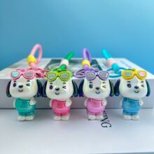 创意电镀钥匙扣公仔挂件学生儿童礼物地推小礼品娃娃机精品机礼品
