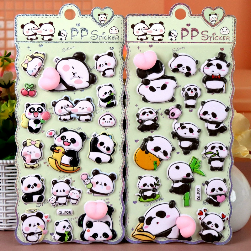 Sanrio, гель для кожи ягодиц, детская наклейка с мультфильма, антистресс, единорог, панда