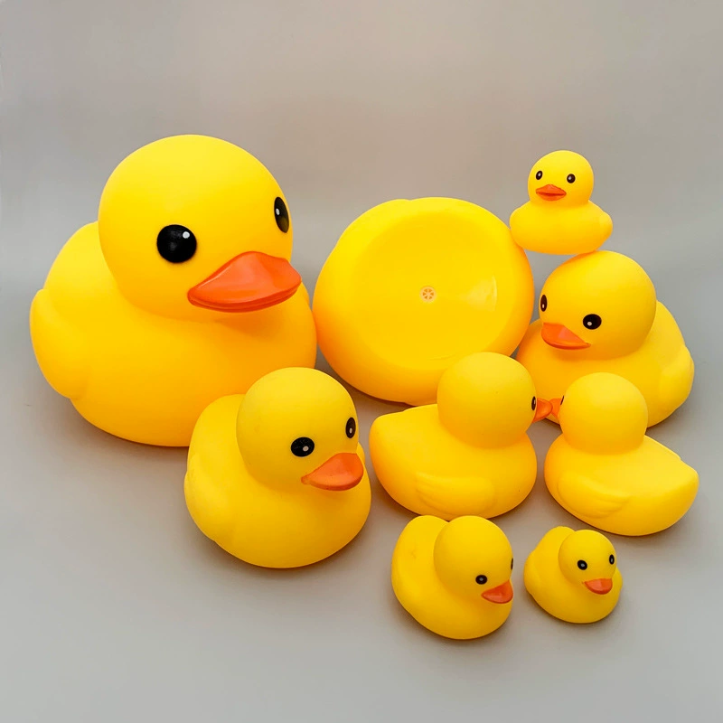 Игрушка B.Duck для купания в воде, пластиковая, утка, антистресс, подарок на день рождения