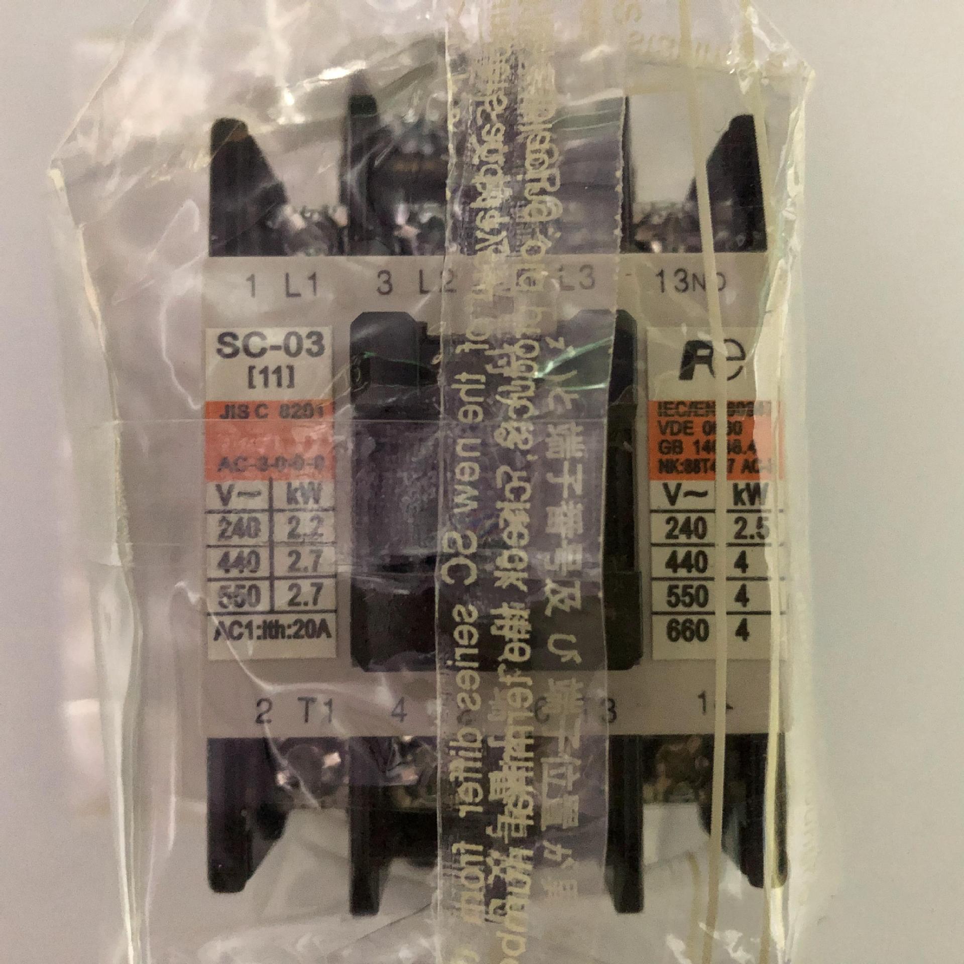 原装正品SC-03 AC220V 4常开富士三级交流接触器-阿里巴巴