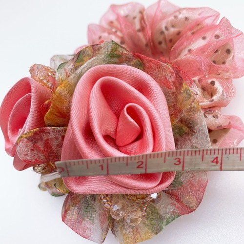 Head flower jewelry, headband, hairband, women's rubber band, adult Korean version, simple ponytail hair ball, hairband, hairband