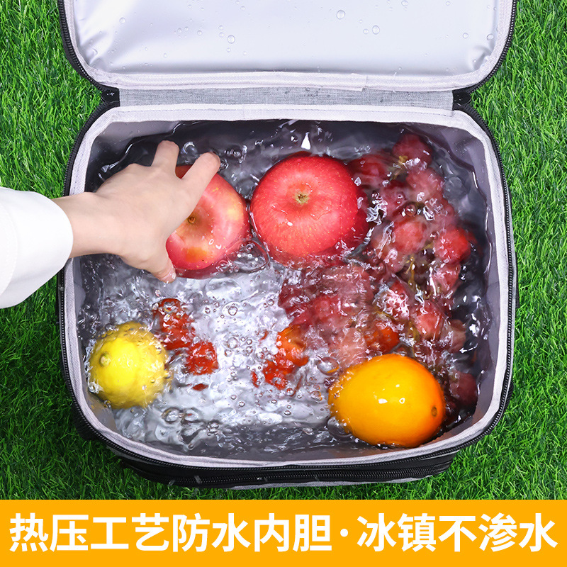 Transfronterizo Amazon nueva bolsa de picnic de gran capacidad bolsa de aislamiento de almuerzo bolsa de hielo de automóvil bolsa de aislamiento de almuerzo bolsa de aislamiento de almuerzo