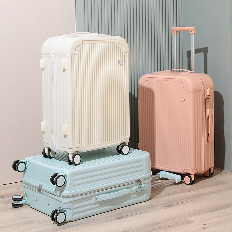 Luggage women's trolley case men's travel password case mute durable strong large capacity student leather case one-piece delivery Luggage women's trolley case men's travel password case mute durable strong large capacity student leather case one-piece delivery