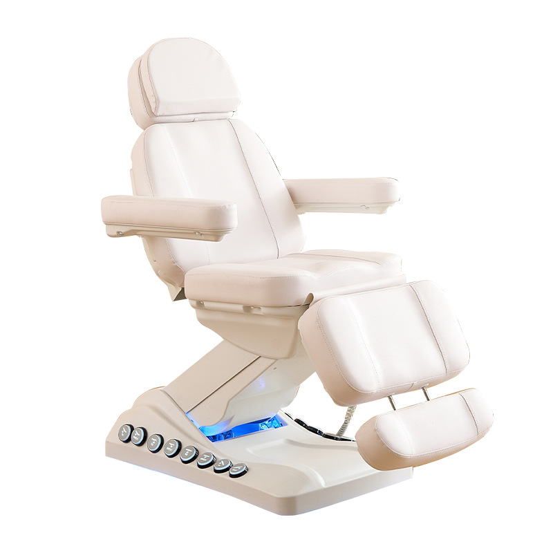 Cama de belleza inteligente, cama especial para salón de belleza, cama de belleza de pestañas, cama de masaje de elevación y tatuaje, cama de fisioterapia de masaje de micro acabado