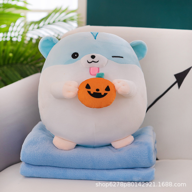 almohada transfronteriza manta muñeca de doble uso siesta de oficina aire acondicionado cojín para niños muñecas de peluche