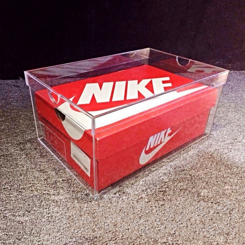 深圳厂家直供透明塑料收纳盒 防尘带盖天地盖式收纳制作 深圳工厂