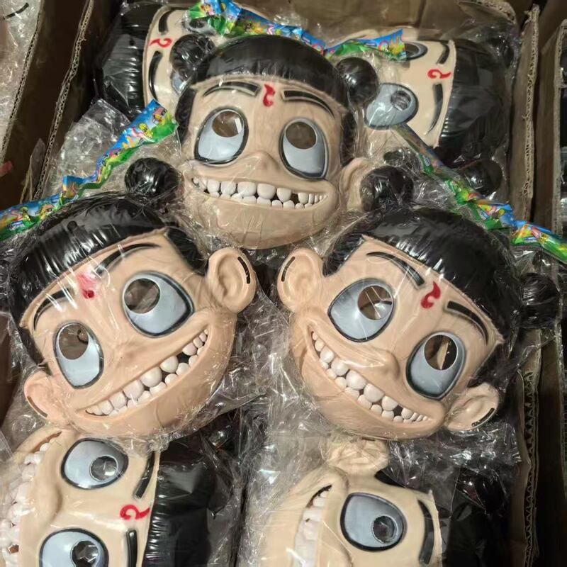 Children's Day, the devil child of Nezha, the mask kindergarten activities, animation role-playing pendulum supply wholesale Children's Day, the devil child of Nezha, the mask kindergarten activities, animation role-playing pendulum supply wholesale