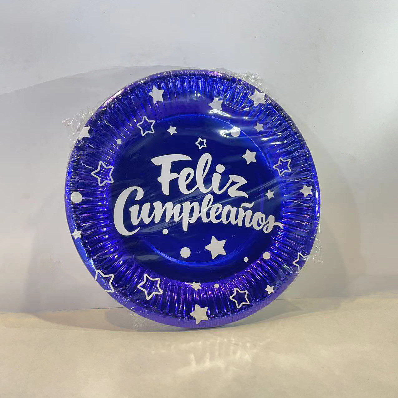 Plato de papel desechable pastel de frutas plato redondo cena para llevar picnic fiesta plato de papel Placa de degustación de pasteles