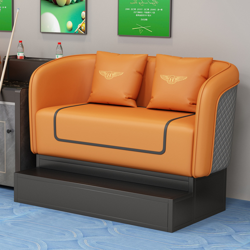 Sala de billar de alta calidad, sofá de observación de pelota, sala de billar, sofá de mesa, silla de mesa, sala de billar de autoservicio, sofá de mesa de té