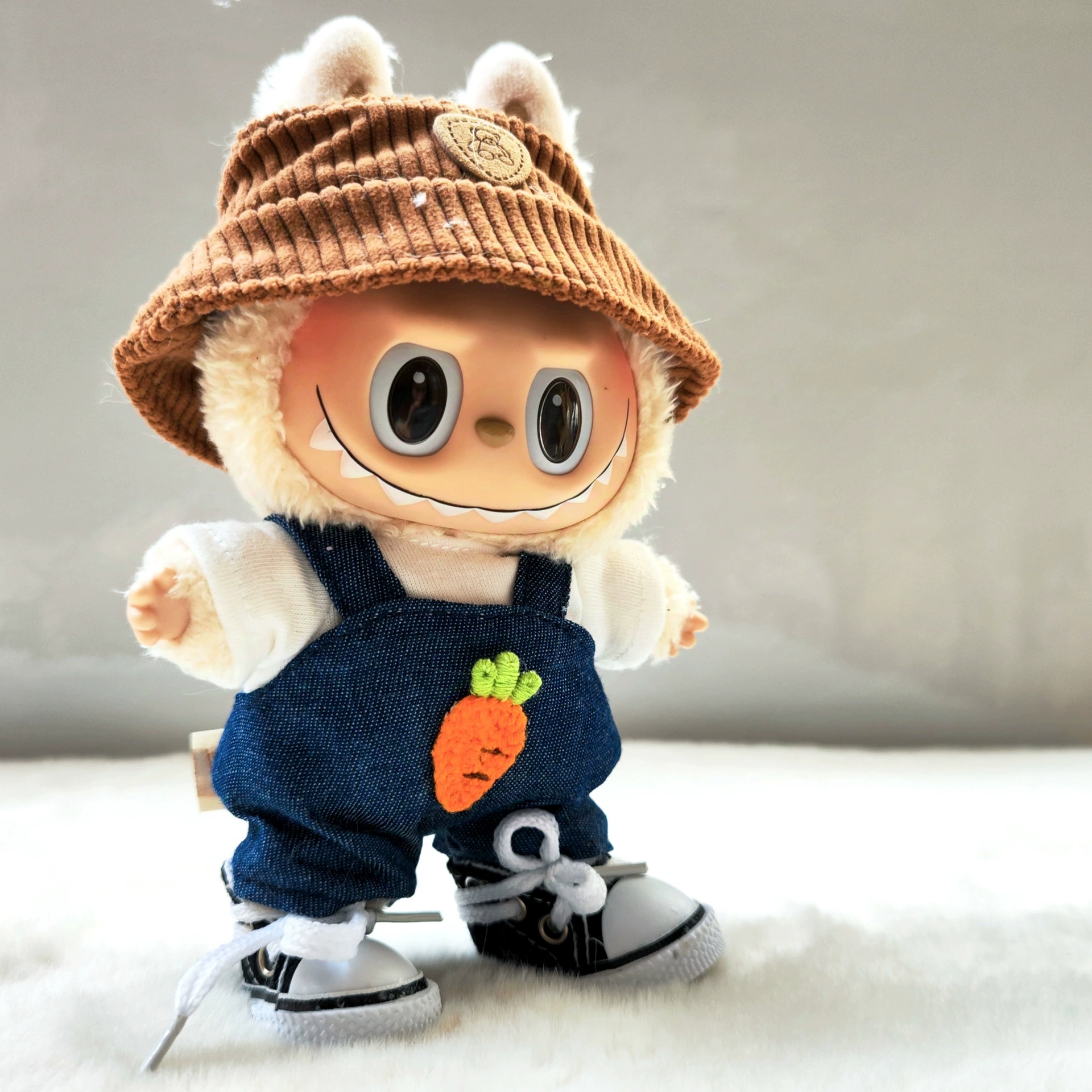 Doll plastic, overall for dressing up, second generation, children's clothing
