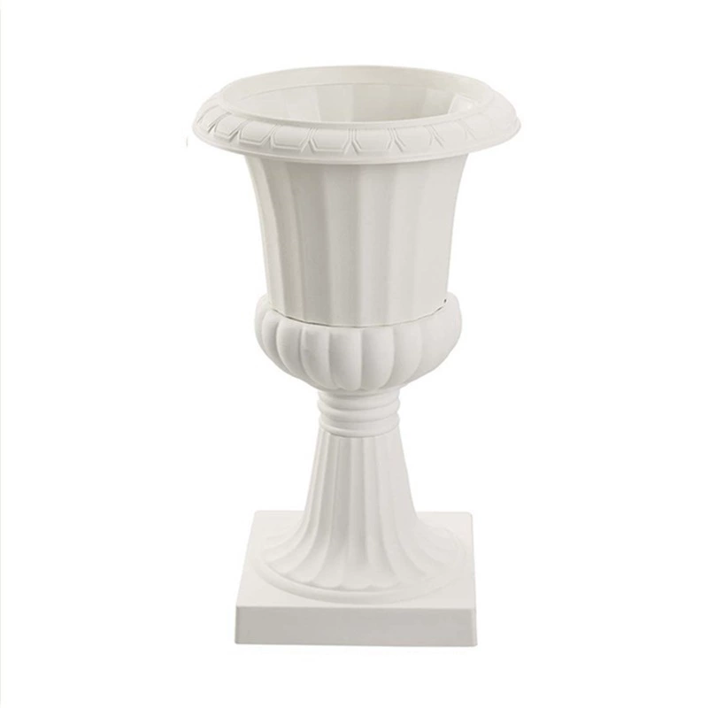 Новый цветочный венок пластиковый высокий европейский стиль большой открытый сад балкон зеленый романский столб свадебный цветочный горшок