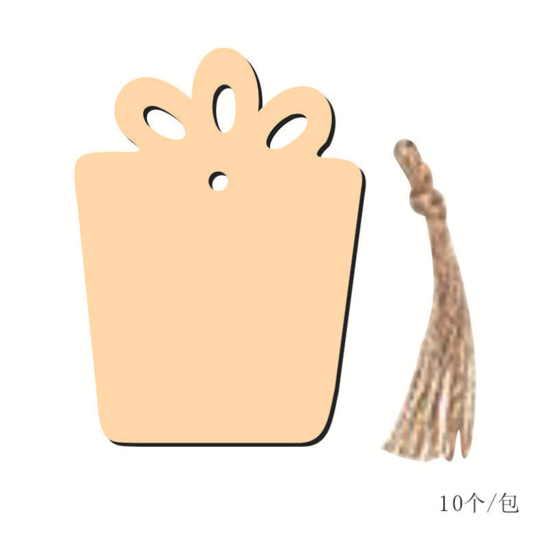 木の工芸品のアイデアクリスマスの木片のペンダントの家庭の装飾品の手描きのDIYの道具のクリスマスのペンダント|undefined