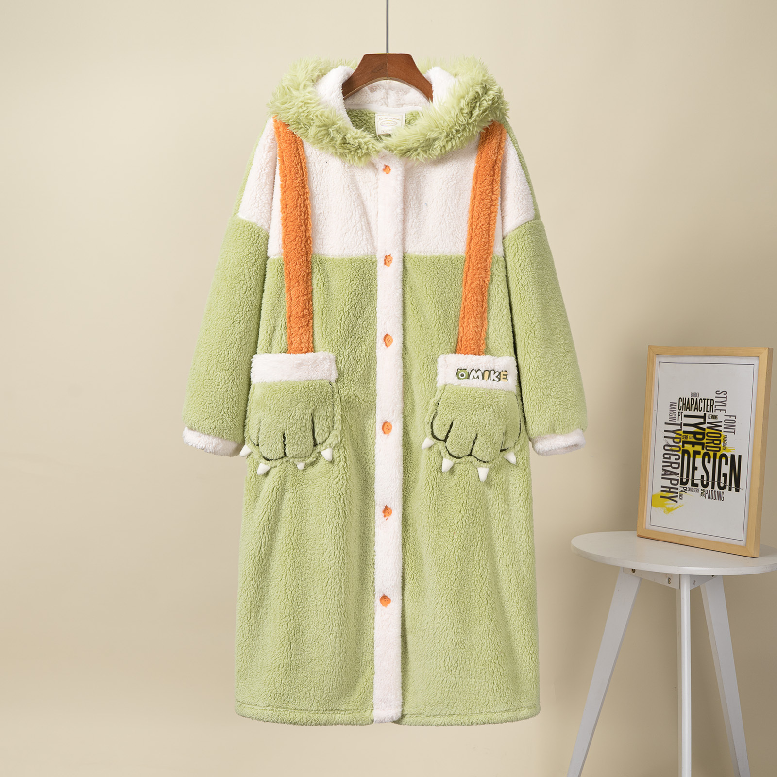 Monster University green suit (Robe + pants)