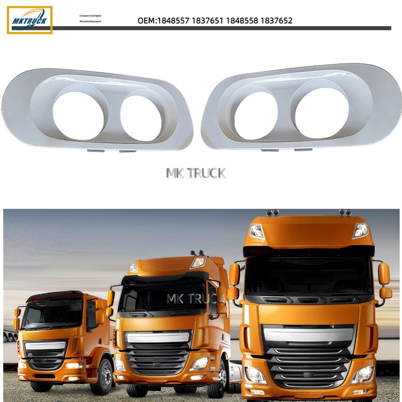 Marco de luz antiniebla 1848557 1837651 1848558 para piezas de camiones de la serie DAF Duff