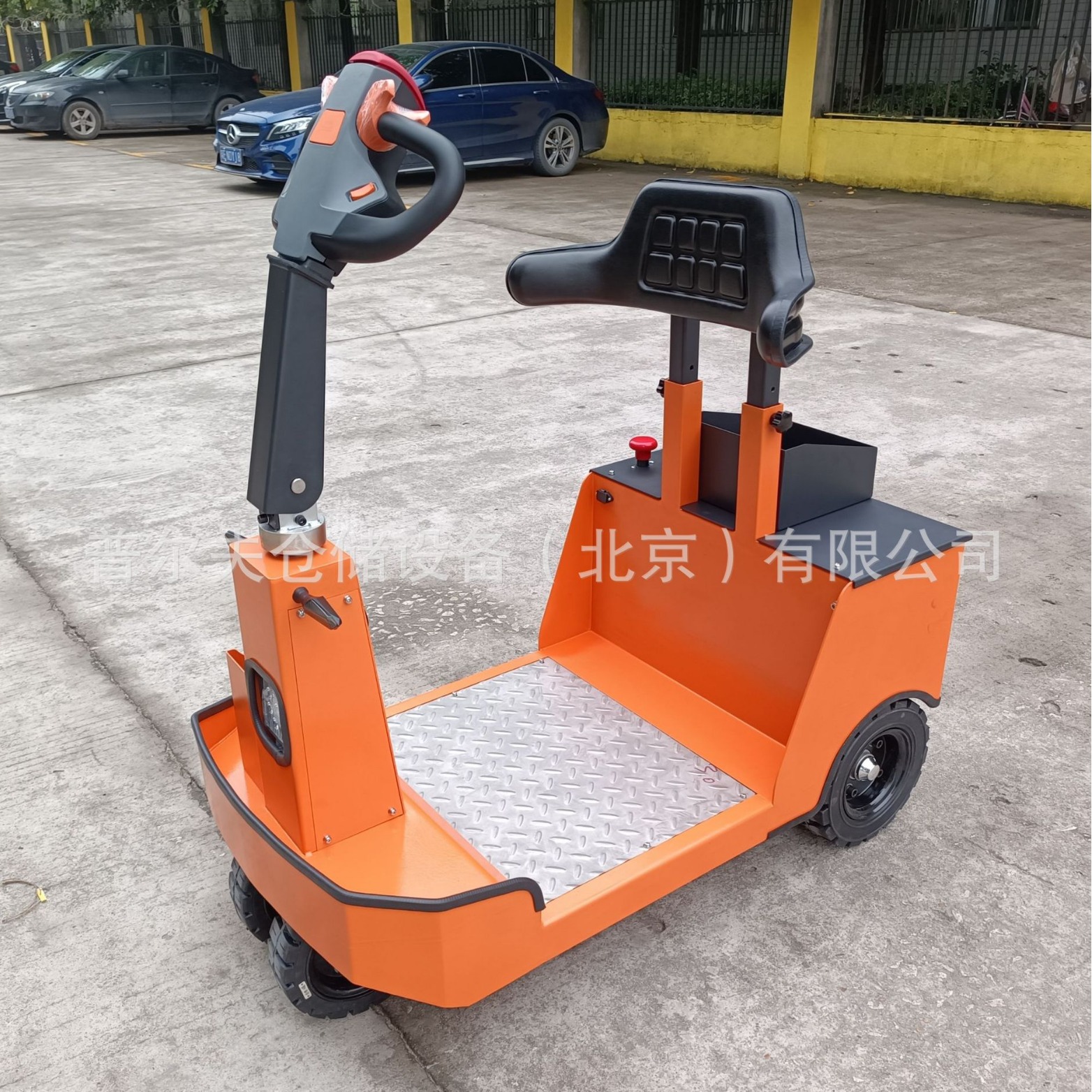 1.5吨2吨站驾式电动牵引车头拖车拖头车间转运车