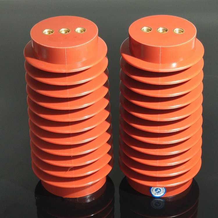24KV户内高压支柱绝缘子ZJ3-24Q 110*210环氧树脂高压支柱绝缘子