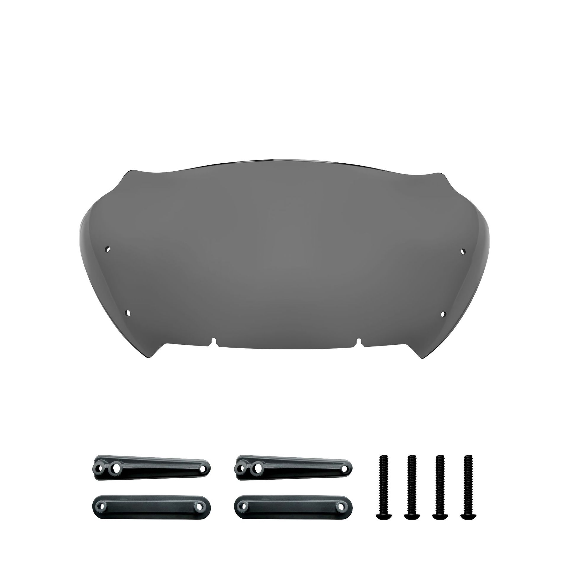 Harley 23.5-26 Road Glide 10inch Pc Material Windshield, Available in Multiple Colors