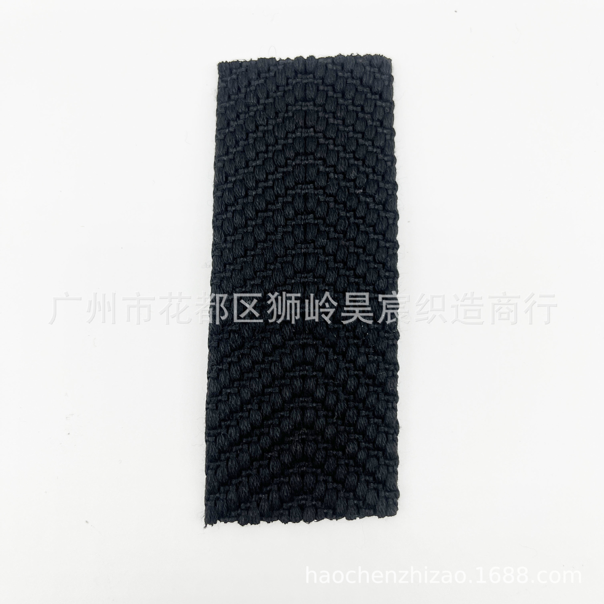 Spot poliéster algodón imitación poliéster poliéster V punto jacquard color contraste algodón cinturón de lona bolso de hombro cinturón de mano cinturón de cuero