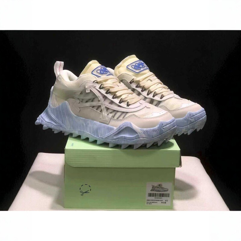 OFF-WHITE ODSY-1000 dad shoes for men and women, mesh breathable sports shoes, fashionable and casual