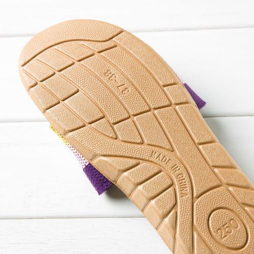 Slippers for women summer home linen slippers summer couples home thick-soled non-slip indoor floor slippers men summer