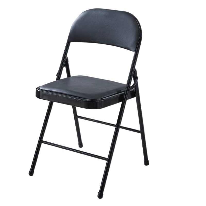Производитель оптовая продажа офисные встречи складный стул металлический стул простой бытовой стул со спинкой тренировочный выставочный стул стул для общежития