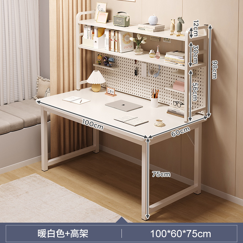 Mesa de escritorio, estante de escritorio, mesa de computadora, mesa de estudio doméstica, mesa simple, dormitorio para niñas